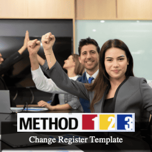 Change Register Template for Project Managers