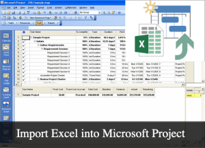 import excel into microsoft project online