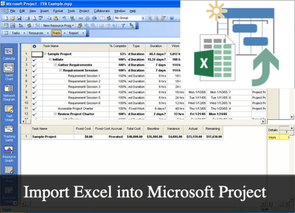 can you convert microsoft project to excel