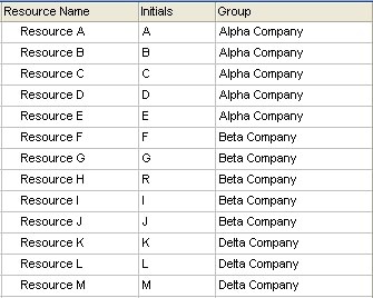 resource assignments in ms project