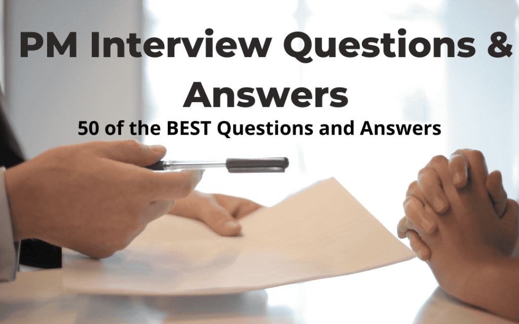project manager interview assignment