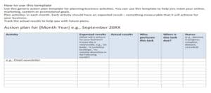 34 Free Action Plan Templates – Google, Word, Excel
