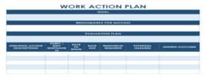 34 Free Action Plan Templates – Google, Word, Excel