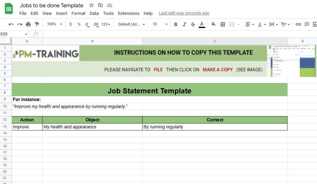 17 FREE Jobs To Be Done Templates - Word, Google Docs 3