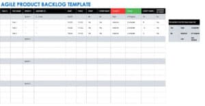 Zero Backlog Program Template 10 Free Product Backlog Templates
