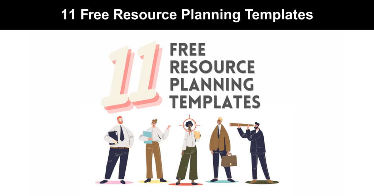 Templete Rplnd 11 Free Resource Planning Templates