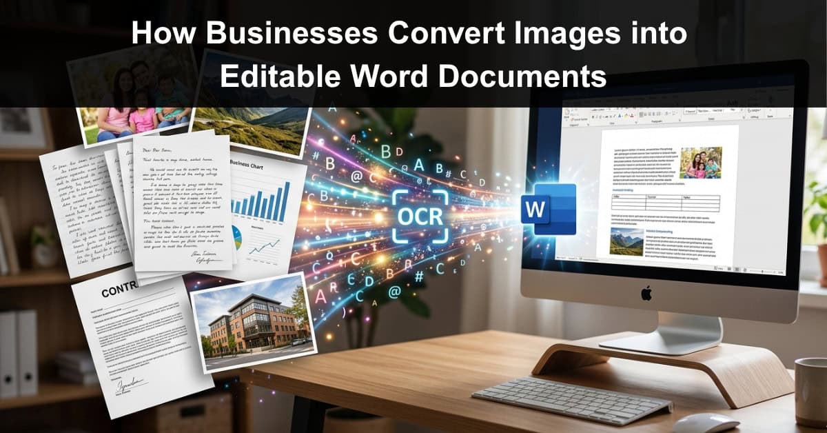 How Businesses Convert Images into Editable Word Documents