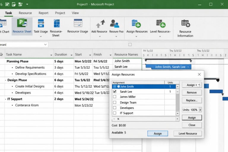How to Calculate Earned Value in Microsoft Project