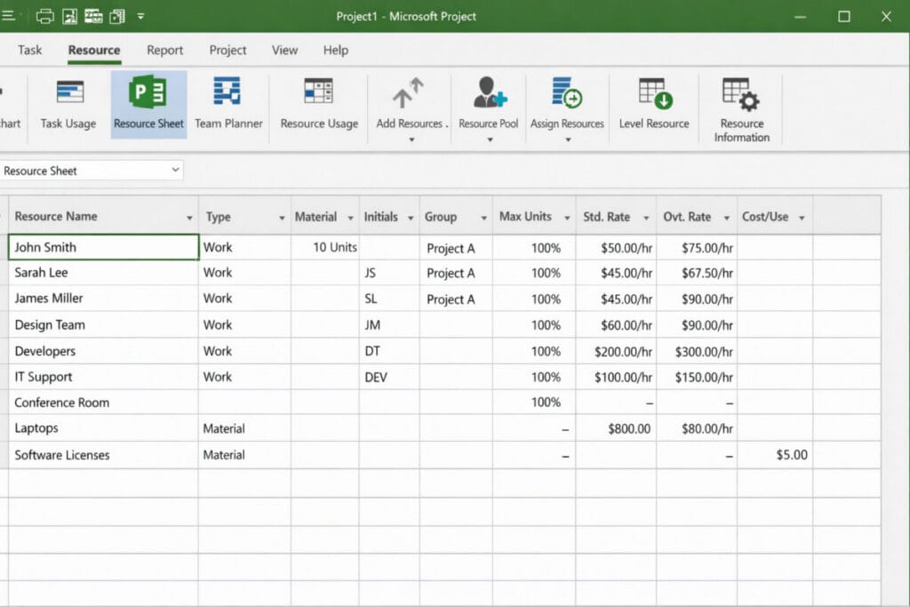 How to Calculate Earned Value in Microsoft Project