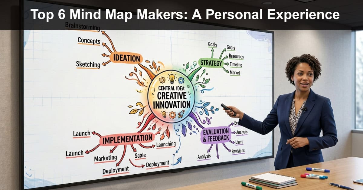 Mind Map Ranking Top 6 Mind Map Makers: A Personal Experience