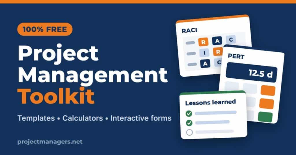 Free Project Management Toolkit Free Project Management Toolkit