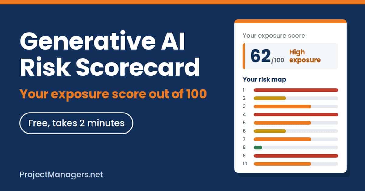 Generative AI risk scorecard